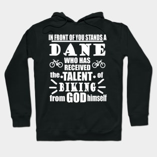 Biking Dane Cycling Cycling Bike Tour Baltic Sea Hoodie